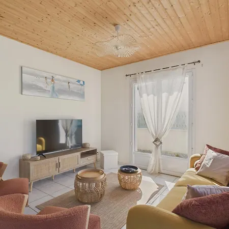 Jolie Maison Avec Exterieur Pour 6 Proche Prázdninový dům Saint-Hilaire-de-Riez