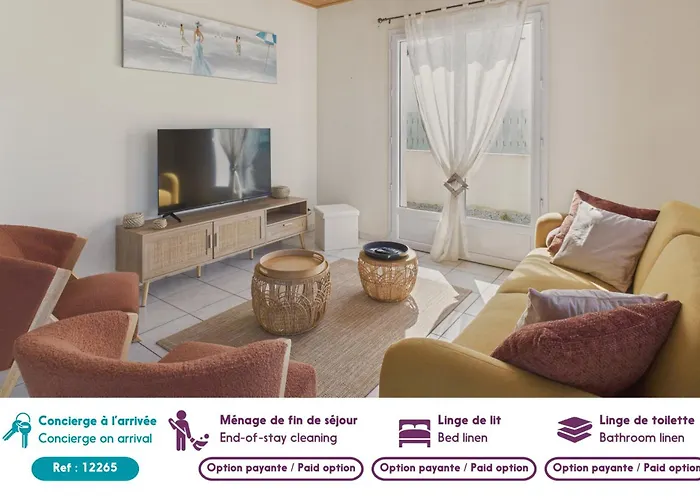 Hébergement de vacances Jolie Maison Avec Extérieur Pour 6 Proche *